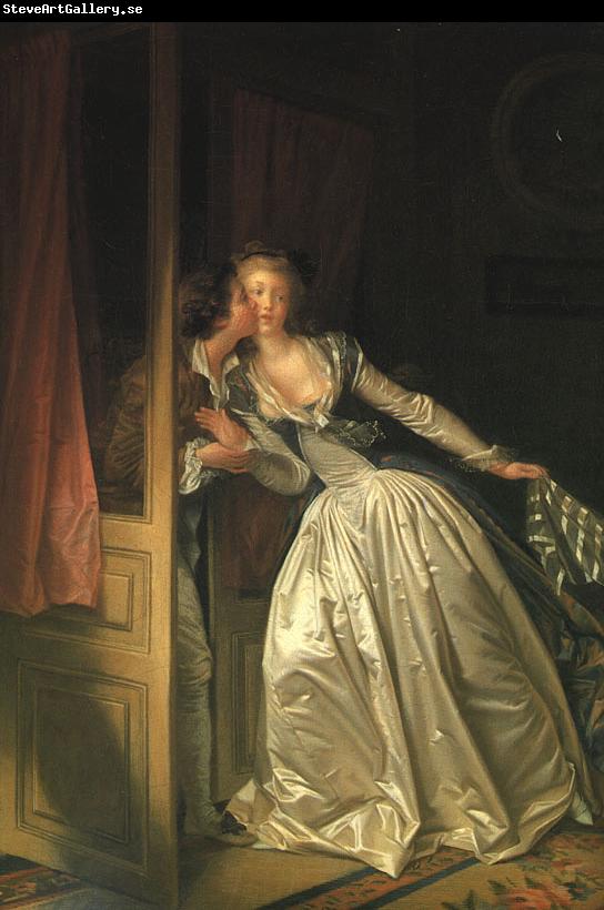 Jean Honore Fragonard The Stolen Kiss